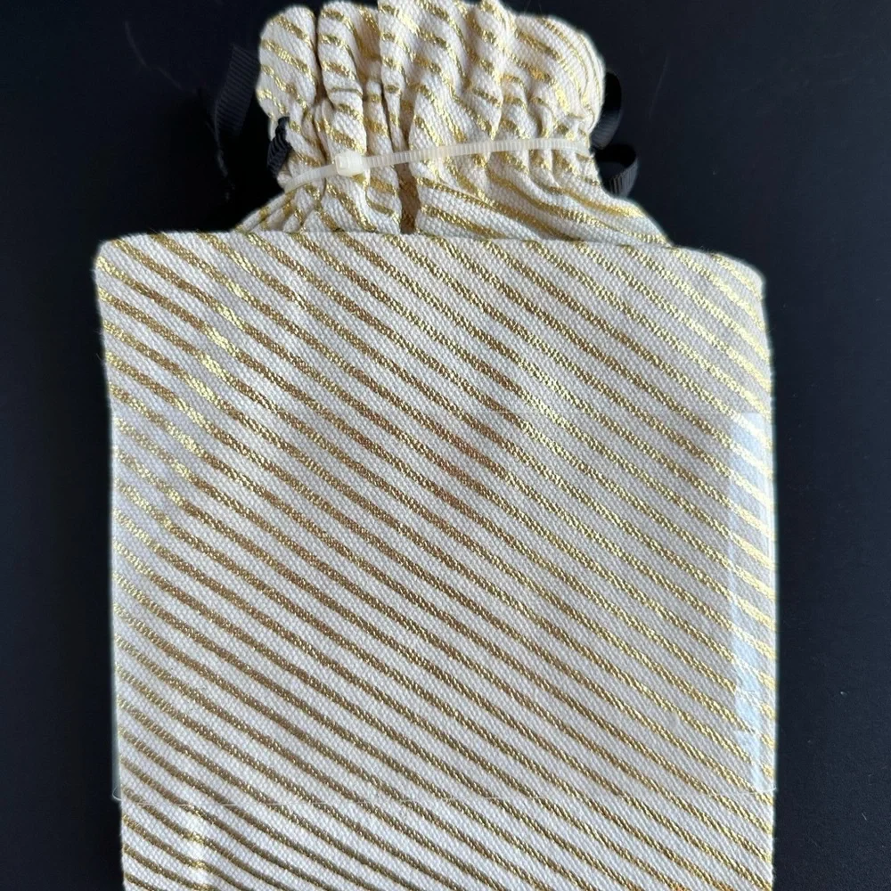 Wine Gift and Storage Golden Cloth Bag